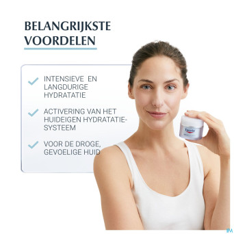 Eucerin aquaporin active soin hydra peau sec  50ml