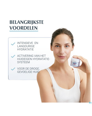 Eucerin aquaporin active soin hydra peau sec  50ml