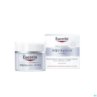 Eucerin aquaporin active soin hydra peau n-mix50ml