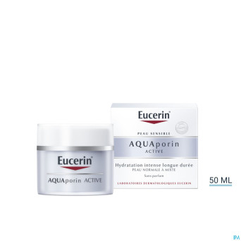 Eucerin aquaporin active soin hydra peau n-mix50ml