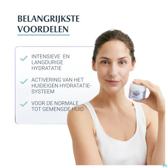 Eucerin aquaporin active soin hydra peau n-mix50ml