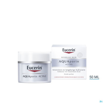 Eucerin aquaporin active soin hydra peau n-mix50ml