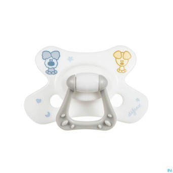 Difrax sucette natural woezel&pip 12m+