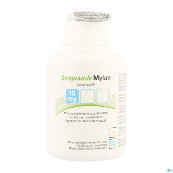 Omeprazole mylan gastro resist caps 500 x 10 mg