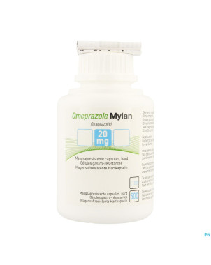 Omeprazole mylan gastro resist caps 500 x 20 mg