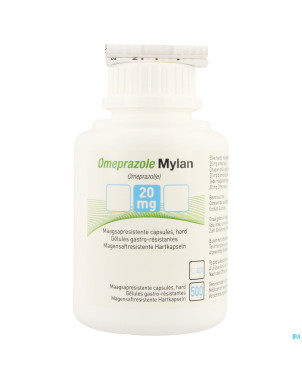 Omeprazole mylan gastro resist caps 500 x 20 mg