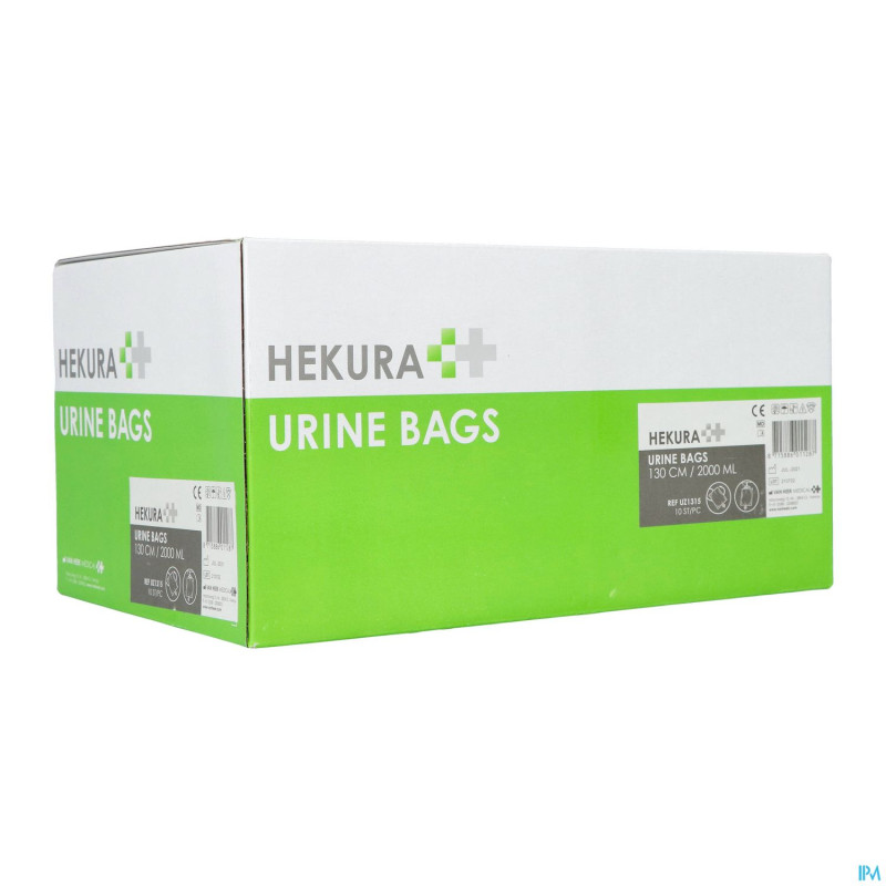 Hekura poche urine 2l 130cm +rob.croix 10 uz1315