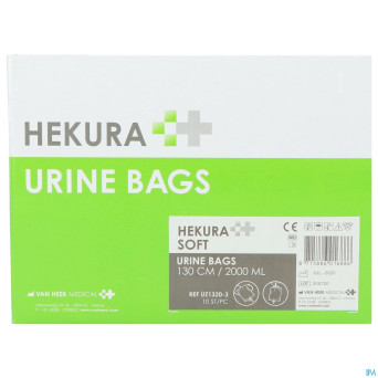 Hekura soft poche urine 2l 130cm+rob. 10 uz1320-3