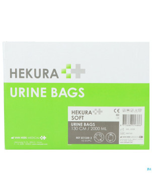 Hekura soft poche urine 2l 130cm+rob. 10 uz1320-3