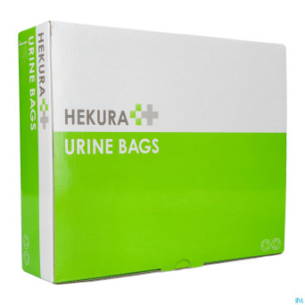 Hekura comf poche urine 500ml 50cm+robinet 10