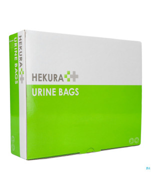 Hekura comf poche urine 500ml 50cm+robinet 10