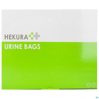 Hekura comf poche urine 500ml 50cm+robinet 10