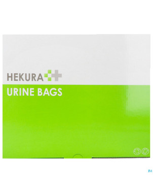 Hekura comf poche urine 500ml 50cm+robinet 10