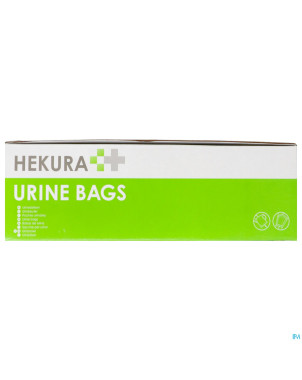 Hekura comf poche urine 500ml 50cm+robinet 10