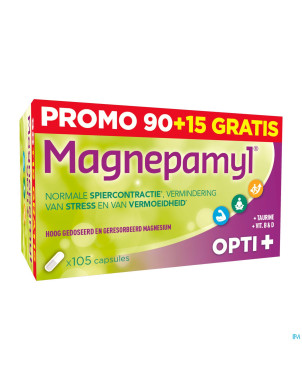 Magnepamyl opti+    caps  90+15 gratuit
