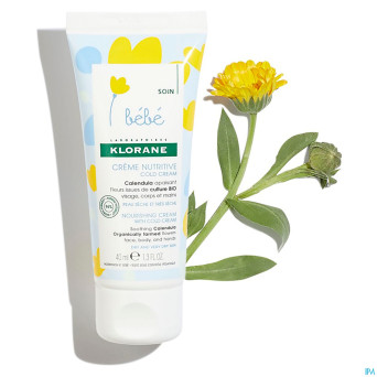 Klorane bb cr nutritive cold cream   tube  40ml