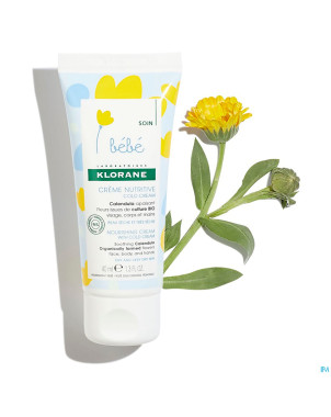 Klorane bb cr nutritive cold cream   tube  40ml