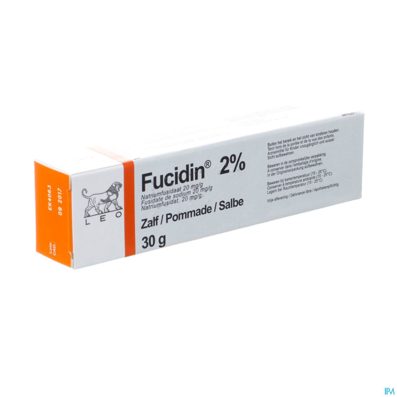 Fucidin 2 % impexeco ung zalf  30g pip
