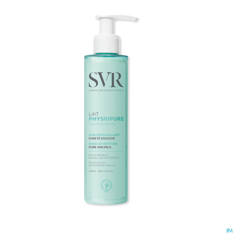 Svr physiopure lait demaquillant fl 200ml