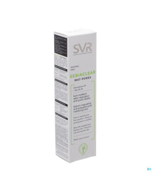 Sebiaclear creme mat + pores    tbe  40ml