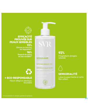 Svr sebiaclear eau micellaire fl 400ml