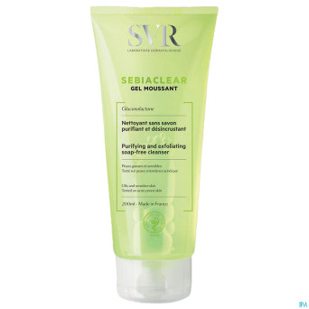 Sebiaclear gel moussant   tbe 200ml