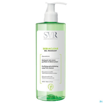 Sebiaclear gel moussant   tbe 400ml