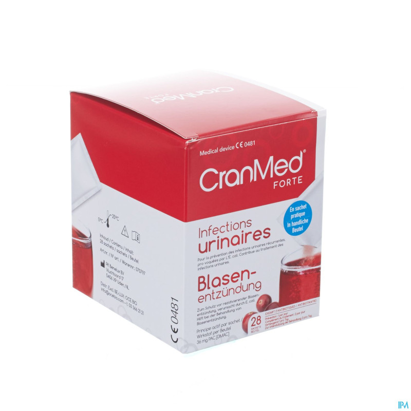 Cranmed forte prevention traitement pdr sachet  28