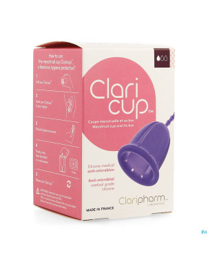 Claricup coupelle menstruelle taille 1