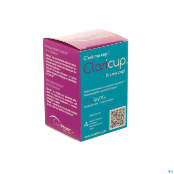 Claricup coupelle menstruelle taille 1