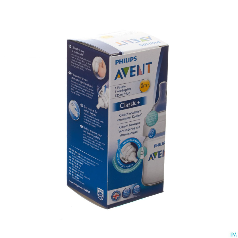 Avent biberon classic+ pp    125ml