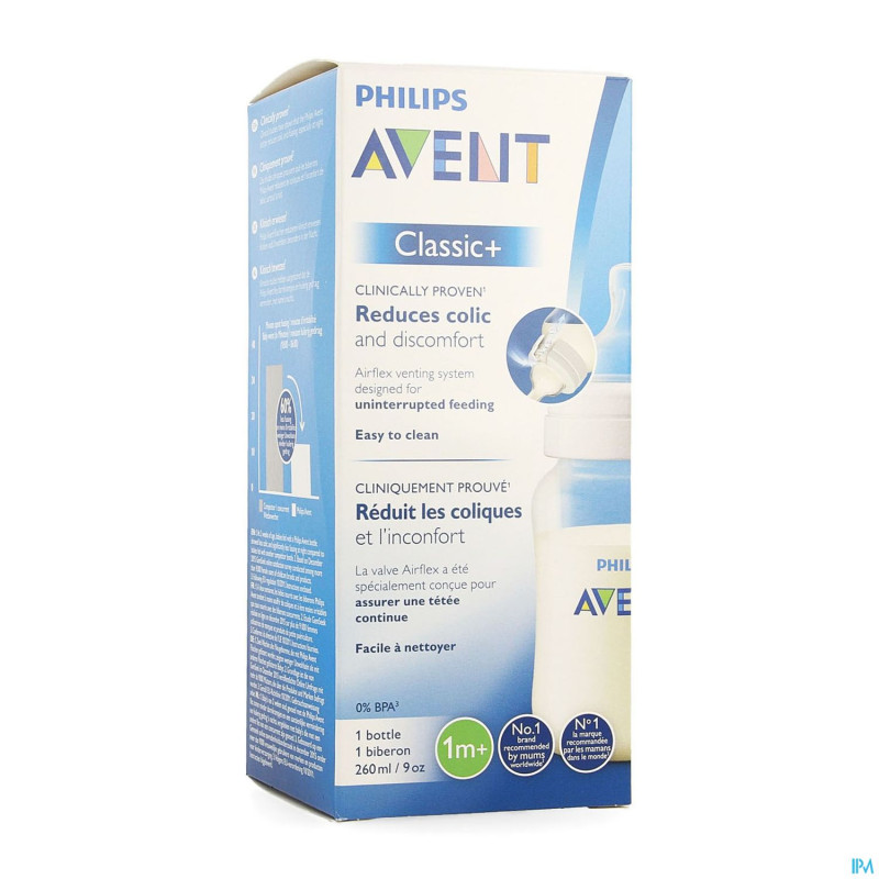 Avent biberon classic+ pp    260ml
