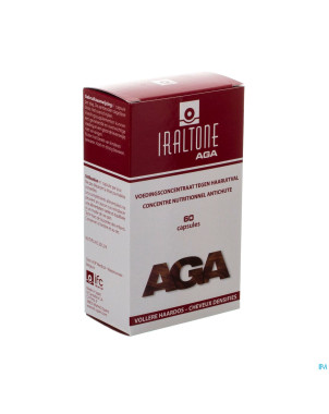 Iraltone aga chute cheveux caps 60 rempl.2484723