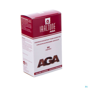 Iraltone aga chute cheveux caps 60 rempl.2484723
