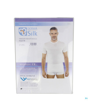 Dermasilk t-shirt homme col rond manche cour.  m 2