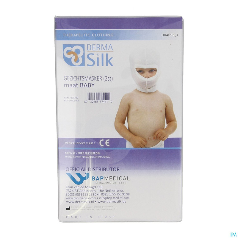 Dermasilk masque faciale bebe    2 3017187