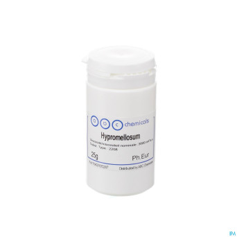 Hypromellose 4000 mpas    25g abc