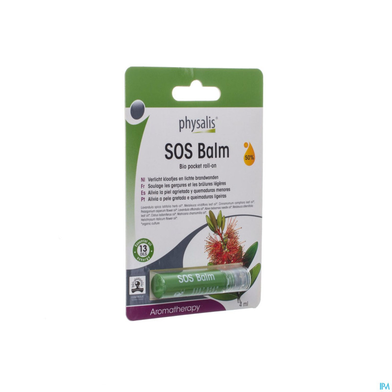 Physalis roll-on sos balm bio    4ml