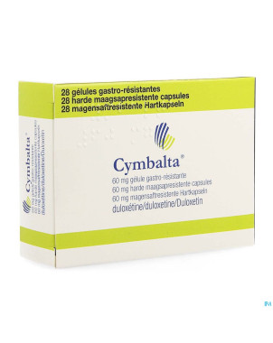 Cymbalta 60mg pi pharma caps gastro resistant 28