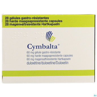 Cymbalta 60mg pi pharma caps gastro resistant 28