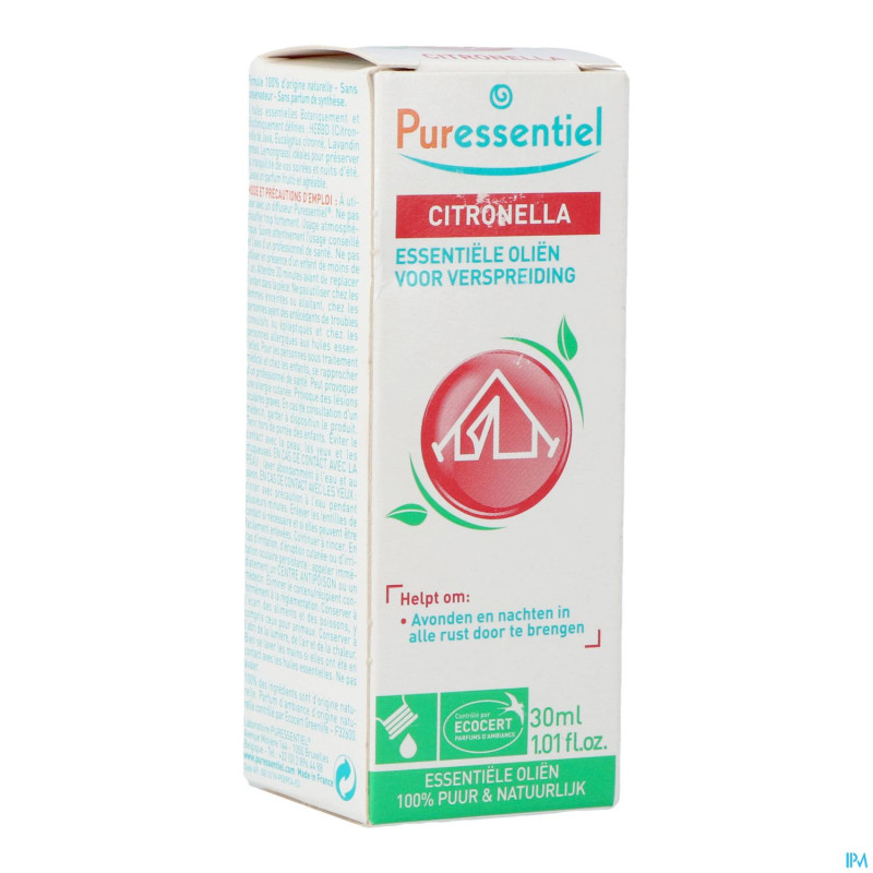 Puressentiel diffusion citronelle complexe fl 30ml