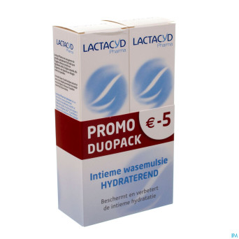 Lactacyd pharma hydra duo 2x250ml -5e promo