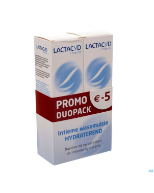 Lactacyd pharma hydra duo 2x250ml -5e promo