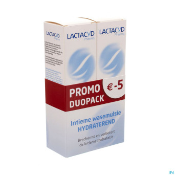 Lactacyd pharma hydra duo 2x250ml -5e promo
