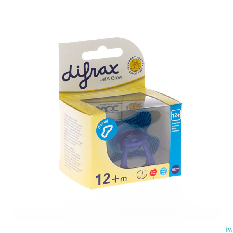 Difrax sucette natural 12+ jokie