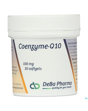 Q10 100mg    softgels  30    deba