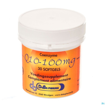 Q10 100mg    softgels  30    deba