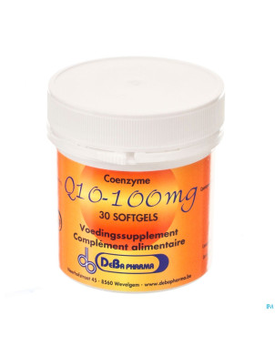 Q10 100mg    softgels  30    deba