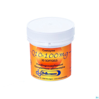 Q10 100mg    softgels  30    deba