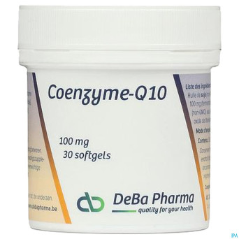 Q10 100mg    softgels  30    deba